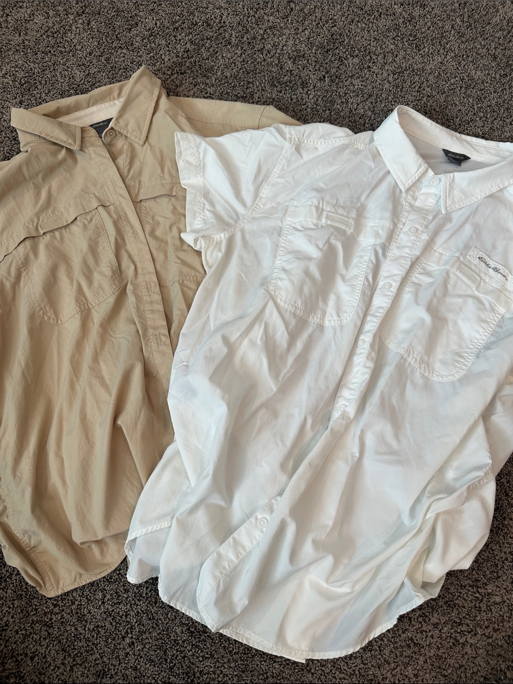 Lot of 2 size XL Women’s Nylon Lightweight shirts.